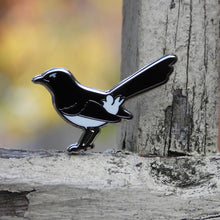 Load image into Gallery viewer, Willie Wagtail pin
