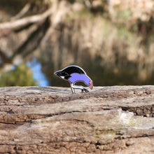 Load image into Gallery viewer, Purple Swamphen pin