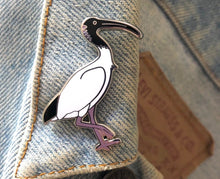 Load image into Gallery viewer, Australian White Ibis pin