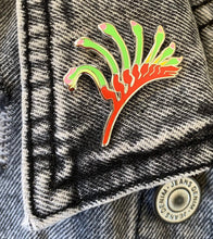 Load image into Gallery viewer, Red and Green Kangaroo Paw pin