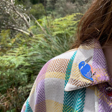 Load image into Gallery viewer, Azure Kingfisher pin