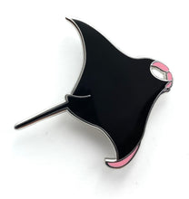Load image into Gallery viewer, Inspector Clouseau Manta Ray pin