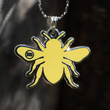 Load image into Gallery viewer, Blue-banded Bee Pendant
