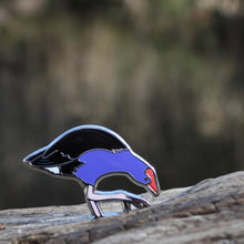 Load image into Gallery viewer, Purple Swamphen pin
