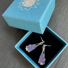 Load image into Gallery viewer, Grey-headed Flying Fox earrings
