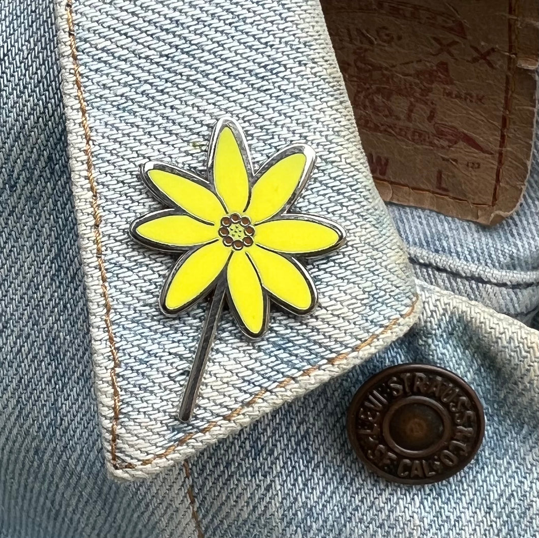 Annual Yellowtop pin