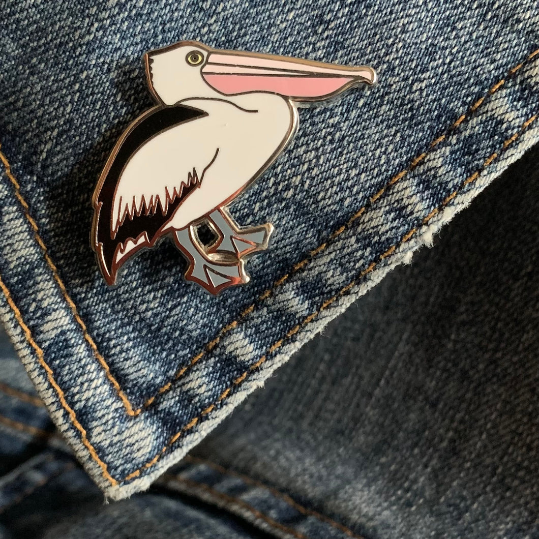 Pelican pin