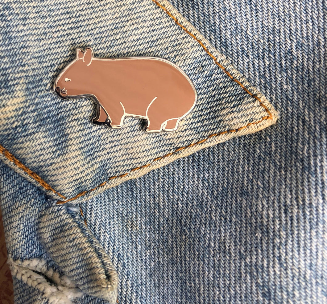 Wombat pin