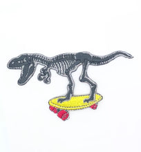 Load image into Gallery viewer, Skateboarding Tyrannosaurus Rex Clothes Patch
