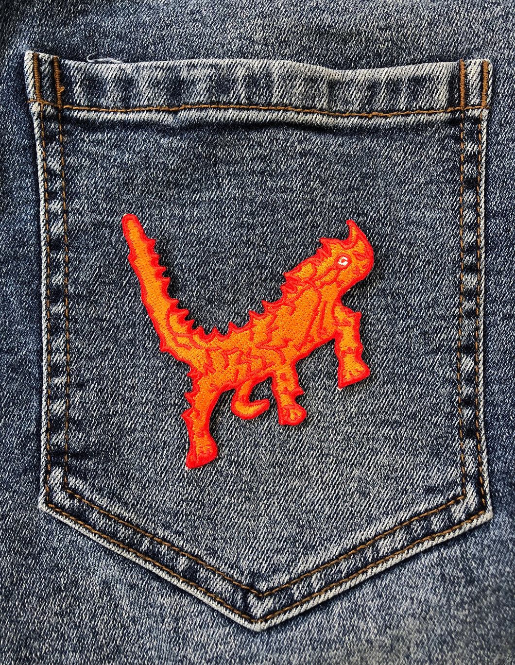 Thorny Devil Lizard Clothes Patch