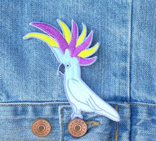 Load image into Gallery viewer, Punk Cockatoo Clothes Patch

