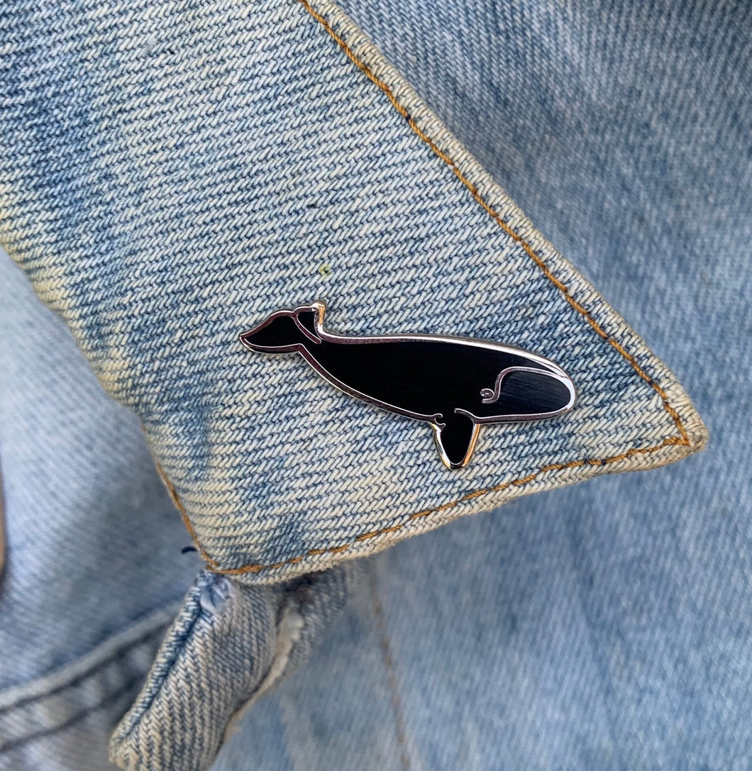 Southern Right Whale pin