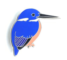 Load image into Gallery viewer, Azure Kingfisher pin
