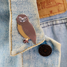 Load image into Gallery viewer, Boobook Australian Owl pin
