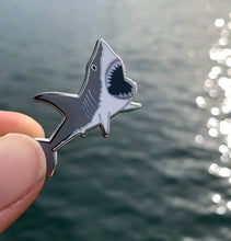 Load image into Gallery viewer, Great White Shark pin
