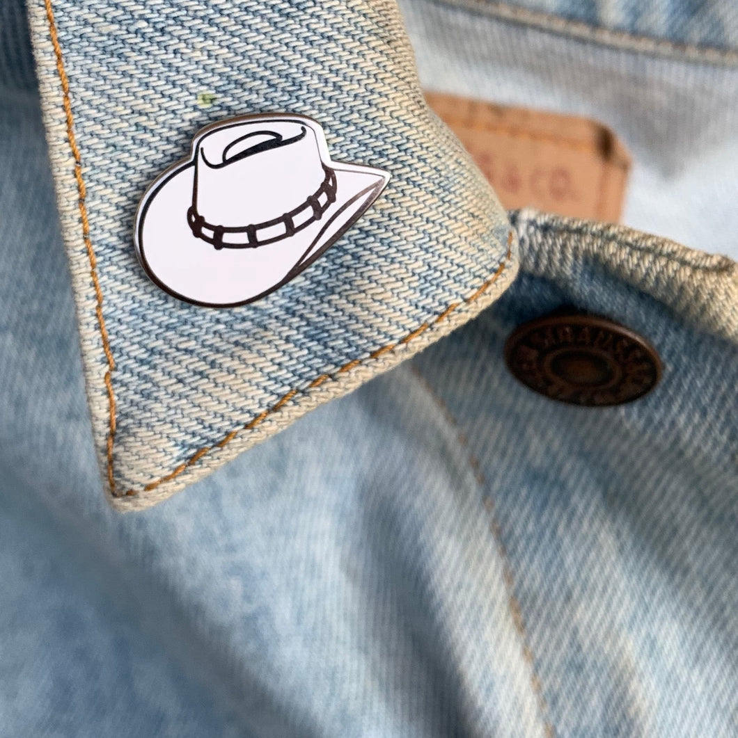 Cowboy Hat ‘Good Guys’ pin