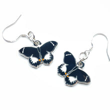Load image into Gallery viewer, Orchid Swallowtail Butterfly earrings
