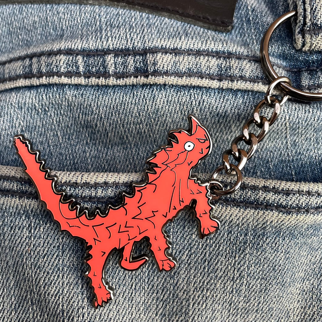 Thorny Devil Keychain